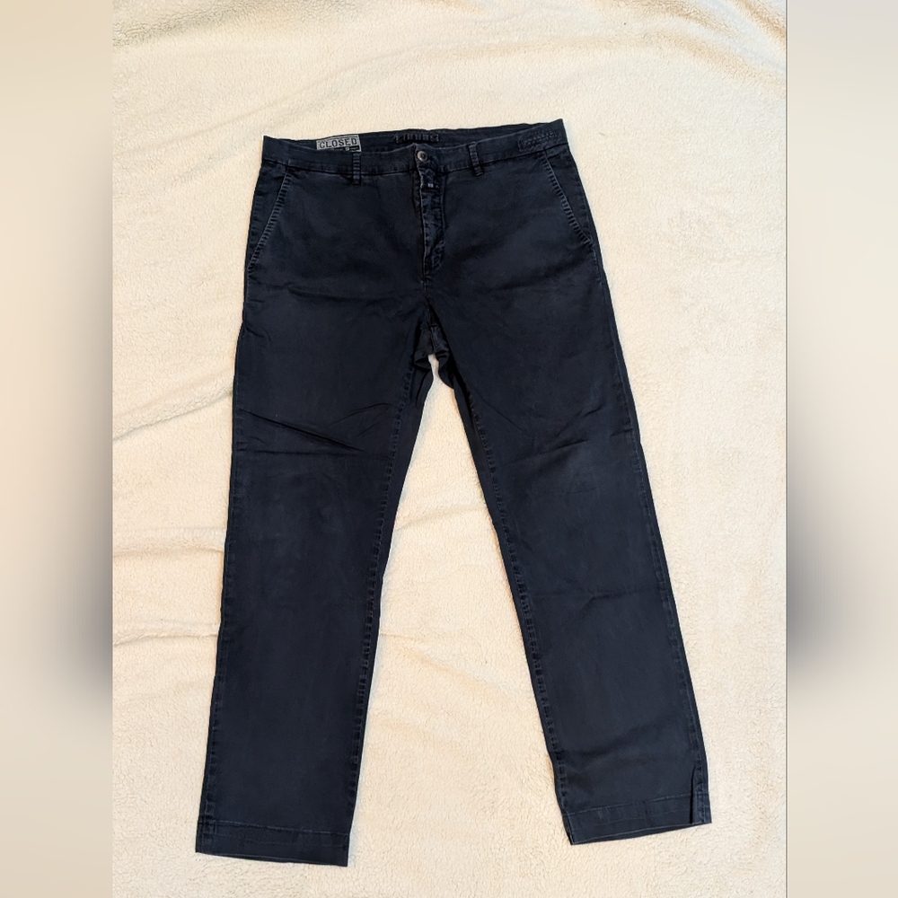 "Closed" Navy Pants